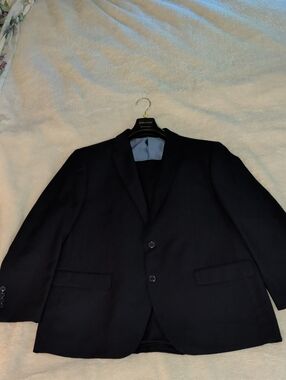 Alberto Cardinali Men's Slim Fit Navy Classic 2 Piece